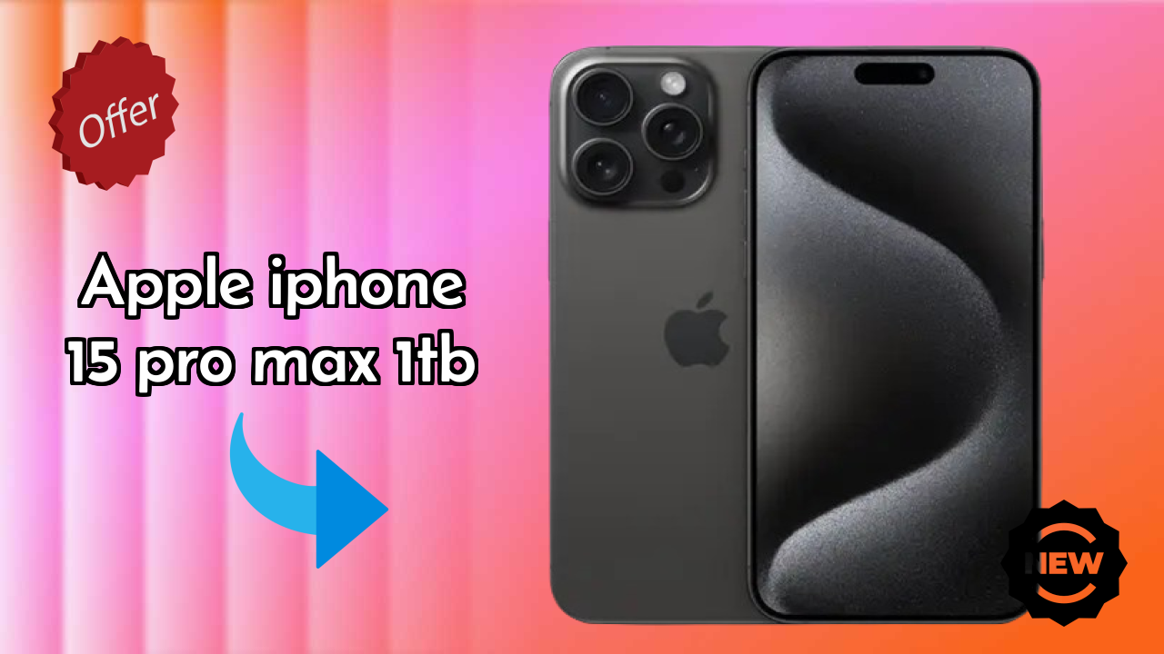 Apple IPhone 15 Pro Max 1TB Display Quality: Super Retina XDR Explained