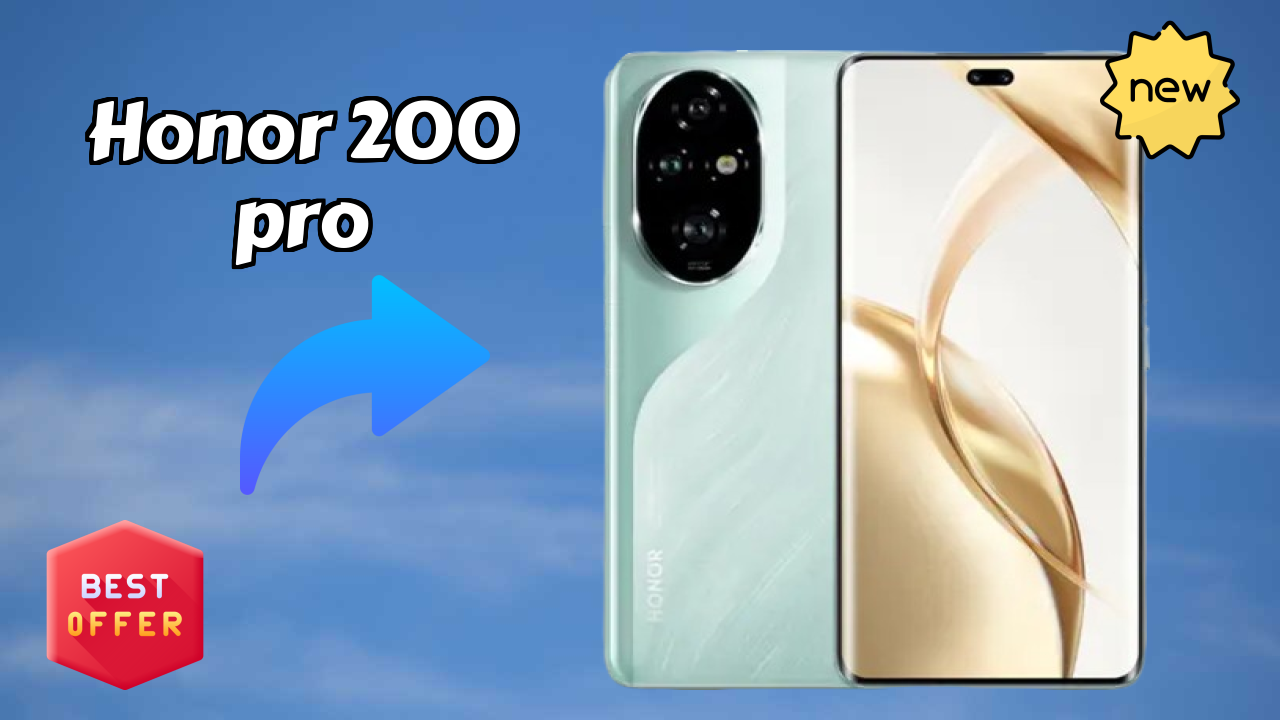 Honor 200 Pro at ₹39,989 - Everything About This Phone