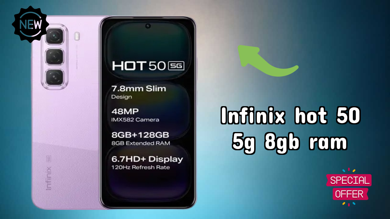 Infinix Hot 50 5G 8GB RAM Display Quality: IPS LCD Review