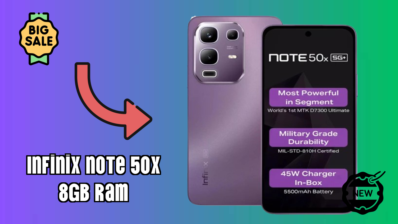 Infinix Note 50X 8GB RAM Display Review: 6.67 Inches (16.94 Cm) Screen Test