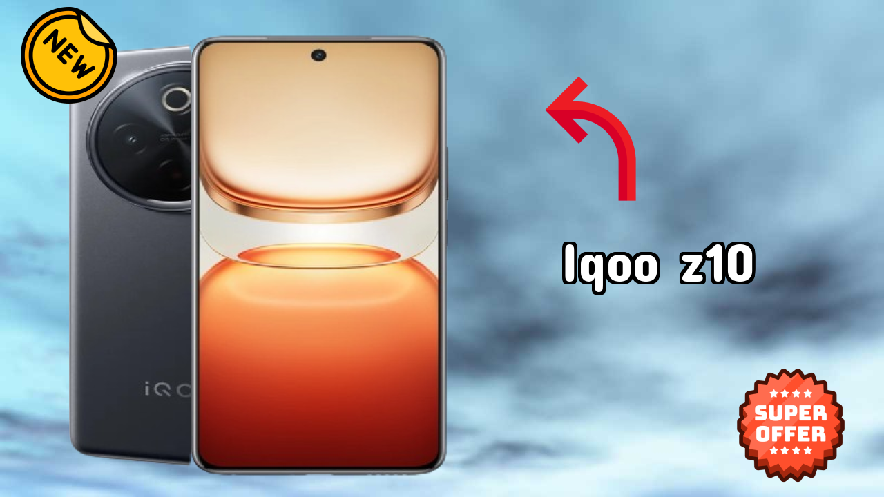 IQOO Z10 Display Size: 6.77 Inches (17.2 Cm) Screen Quality