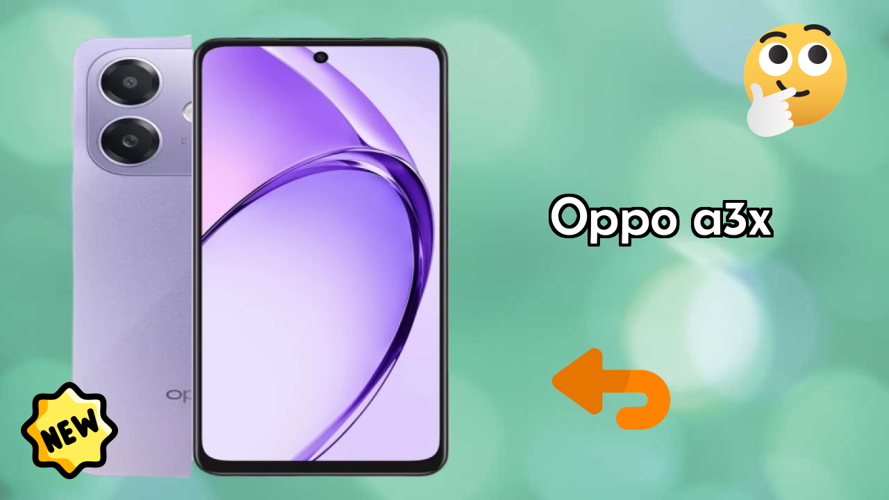 OPPO A3X Battery Life: 5100 MAh Charging Speed