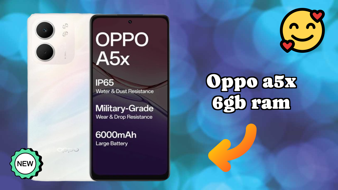 OPPO A5x 6GB RAM Display Size: 6.67 Inches (16.94 Cm) Screen Review