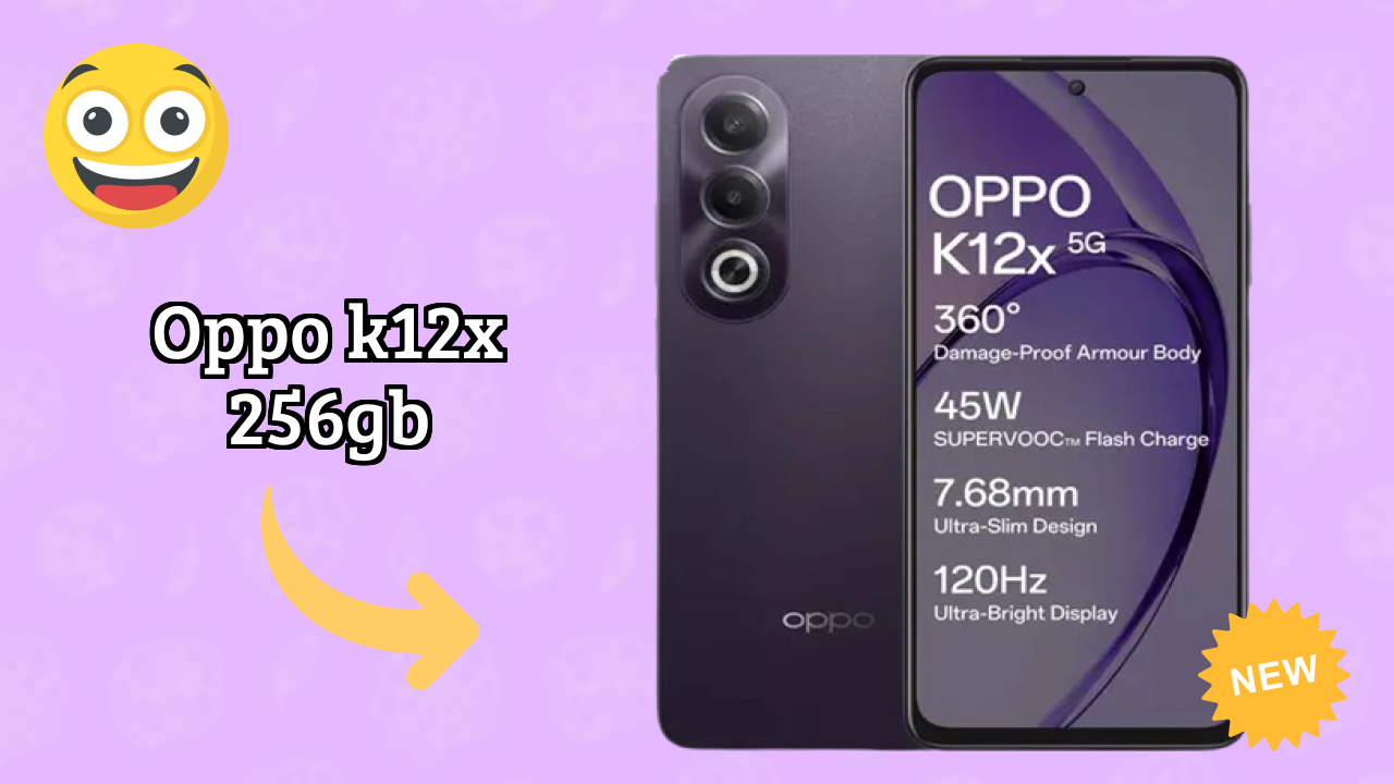 OPPO K12x 256GB at ₹15,999 - Complete Specifications