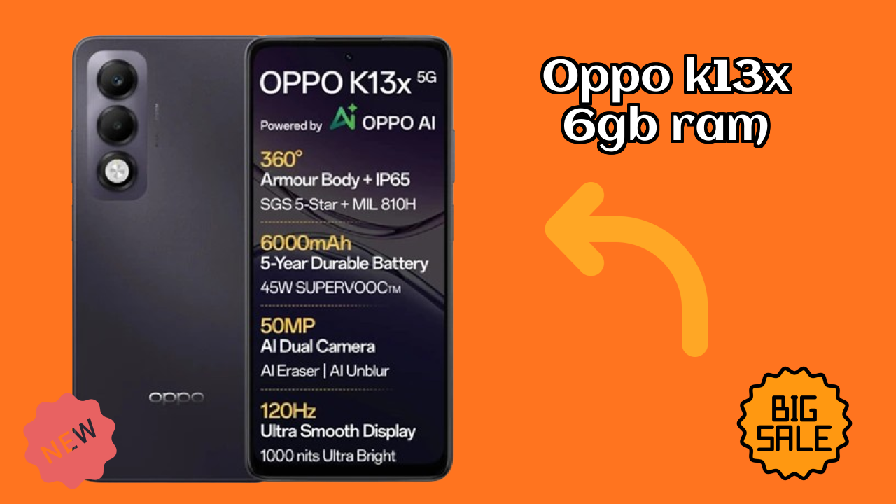 OPPO K13x 6GB RAM Camera Quality: 50 MP + 2 MP Rear Camera Photo Test