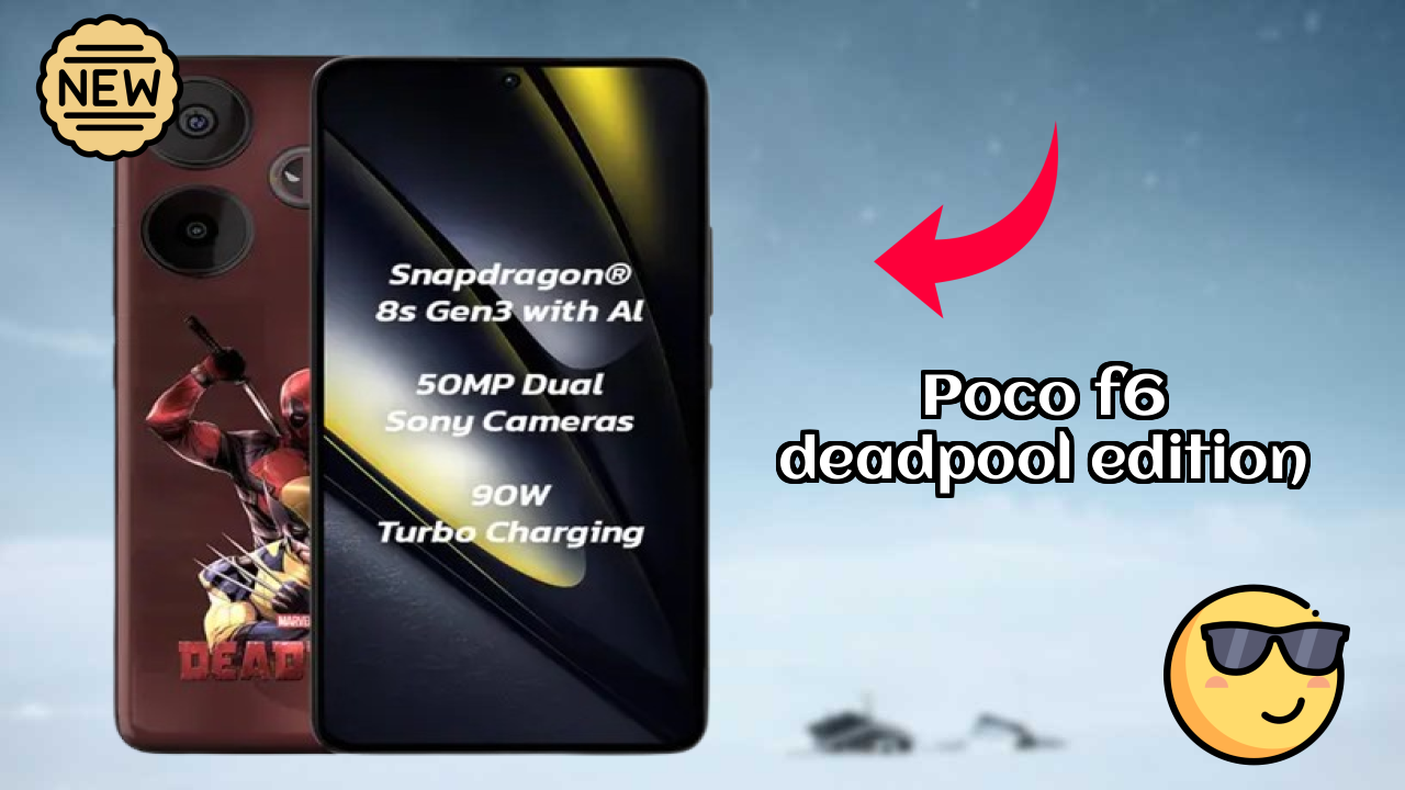 POCO F6 Deadpool Edition at ₹21,999 - Complete Specifications