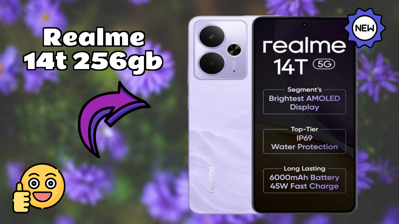 Realme 14T 256GB at ₹19,999 - Complete Specifications List