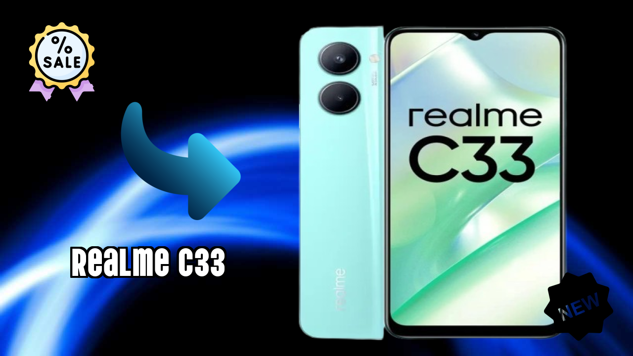 Realme C33 Display Size: 6.5 Inches (16.51 Cm) Screen Test