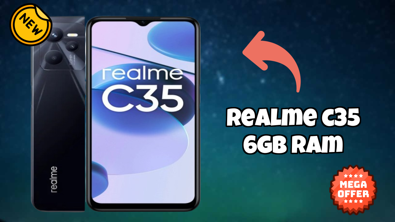 Realme Realme C35 6GB RAM - User Experience & Review