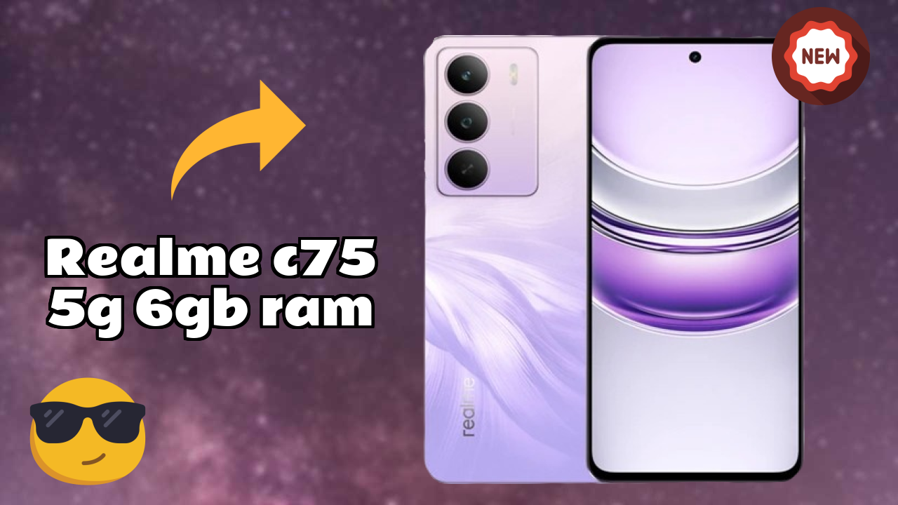 Realme C75 5G 6GB RAM Performance: 6 GB RAM Handles Heavy Tasks