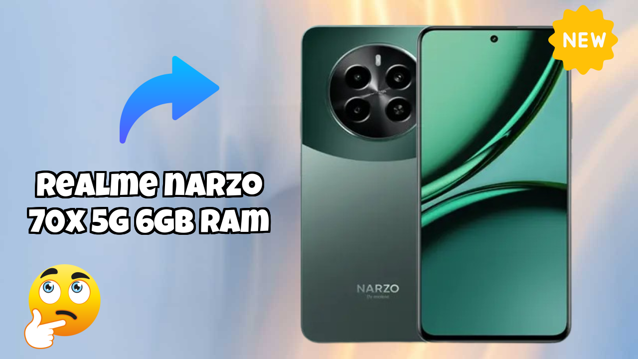 Realme Narzo 70x 5G 6GB RAM Price: ₹12,995 - Complete Analysis