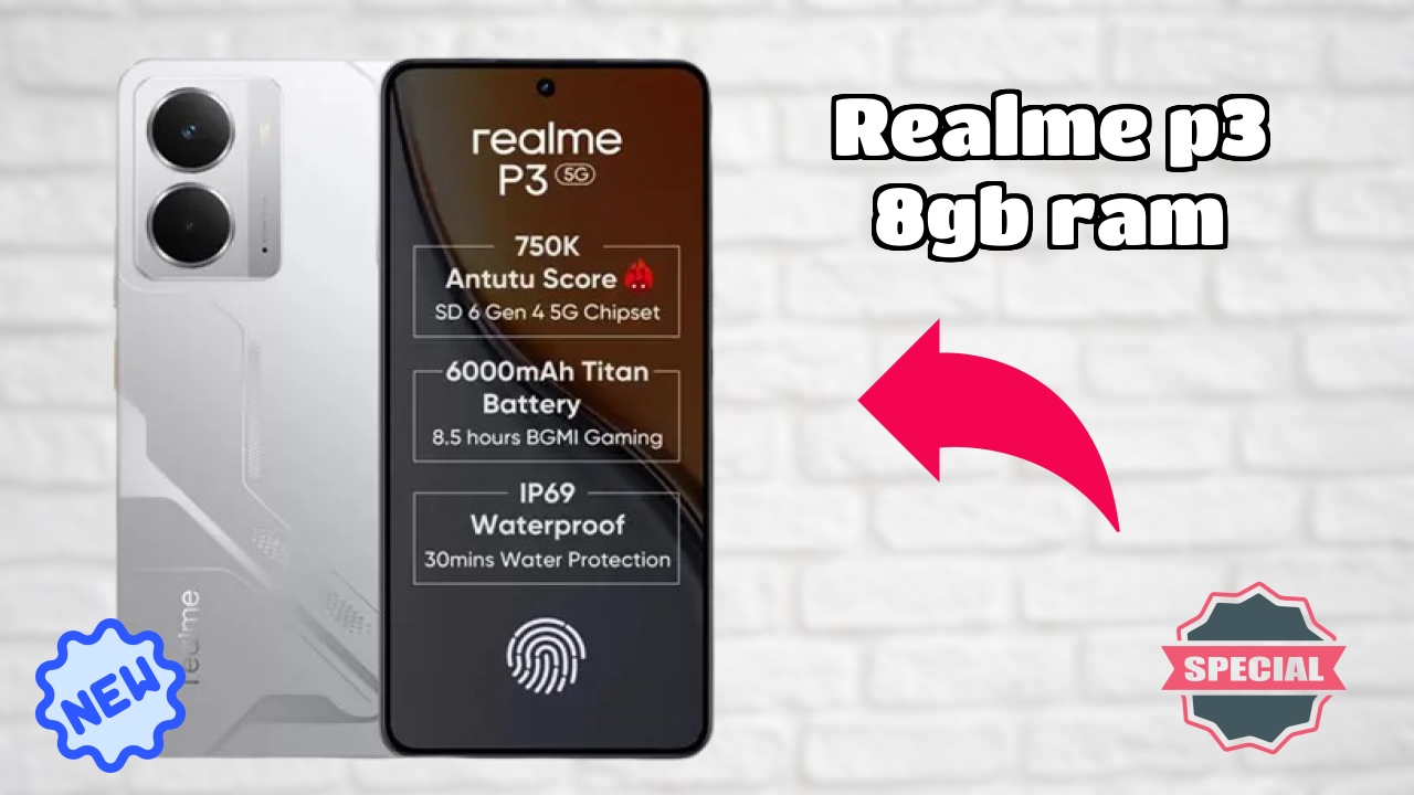 Realme P3 8GB RAM Display Quality: AMOLED Explained