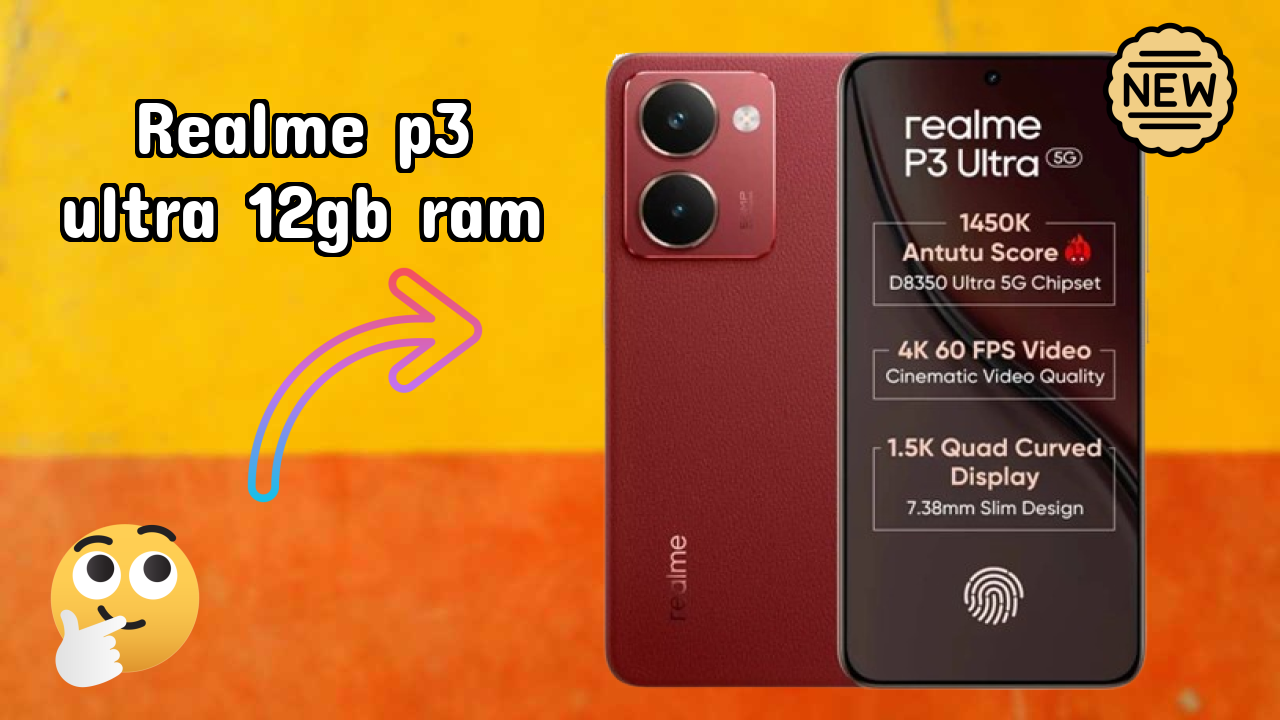 Realme P3 Ultra 12GB RAM Display Analysis: 6.83 Inches (17.35 Cm) Screen Quality