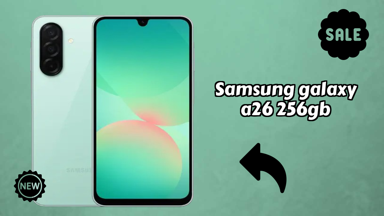 Samsung Galaxy A26 256GB Price Drop Alert: Now Just ₹26,999