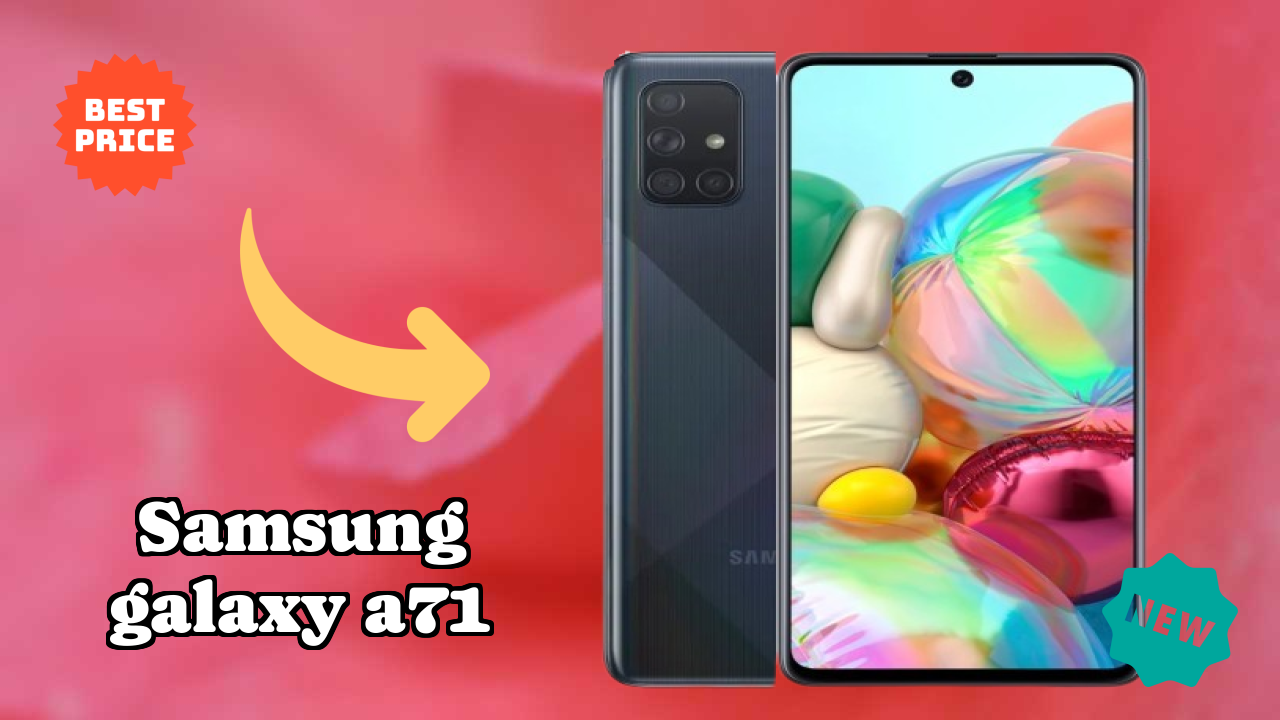 Samsung Galaxy A71 Display Quality: 6.7 Inches (17.02 Cm) Screen