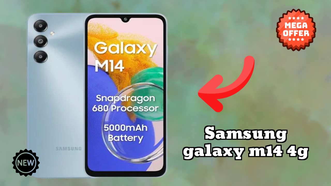 Samsung Galaxy M14 4G Display Technology: PLS LCD Explained