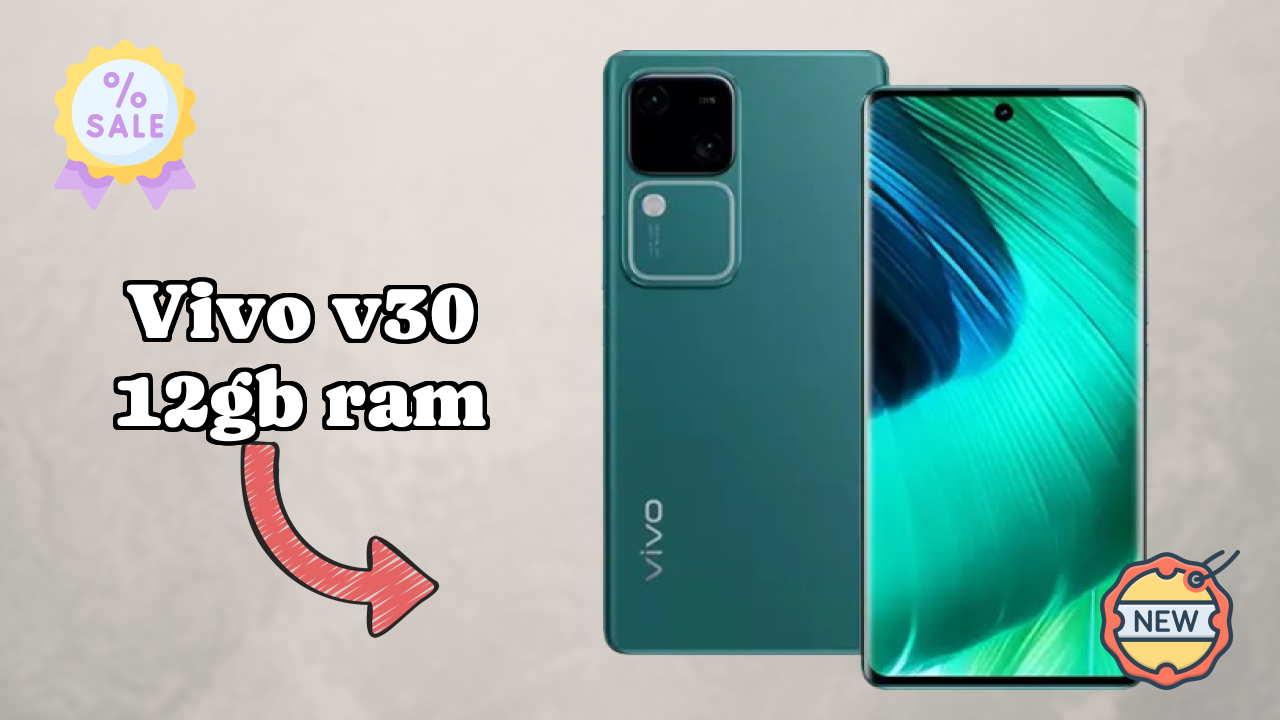 Vivo V30 12GB RAM Display Review: AMOLED Technology