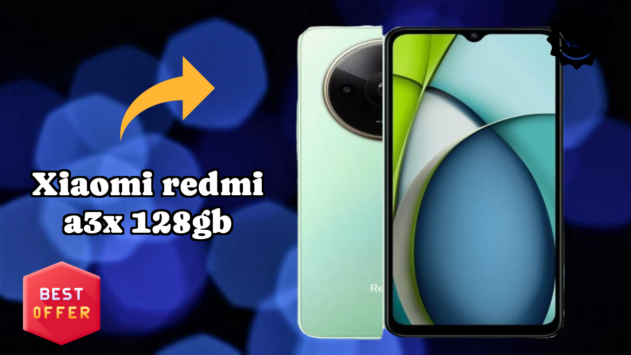 Xiaomi Redmi A3X 128GB Camera Quality: 8 MP + 0.08 MP Rear Camera Low Light
