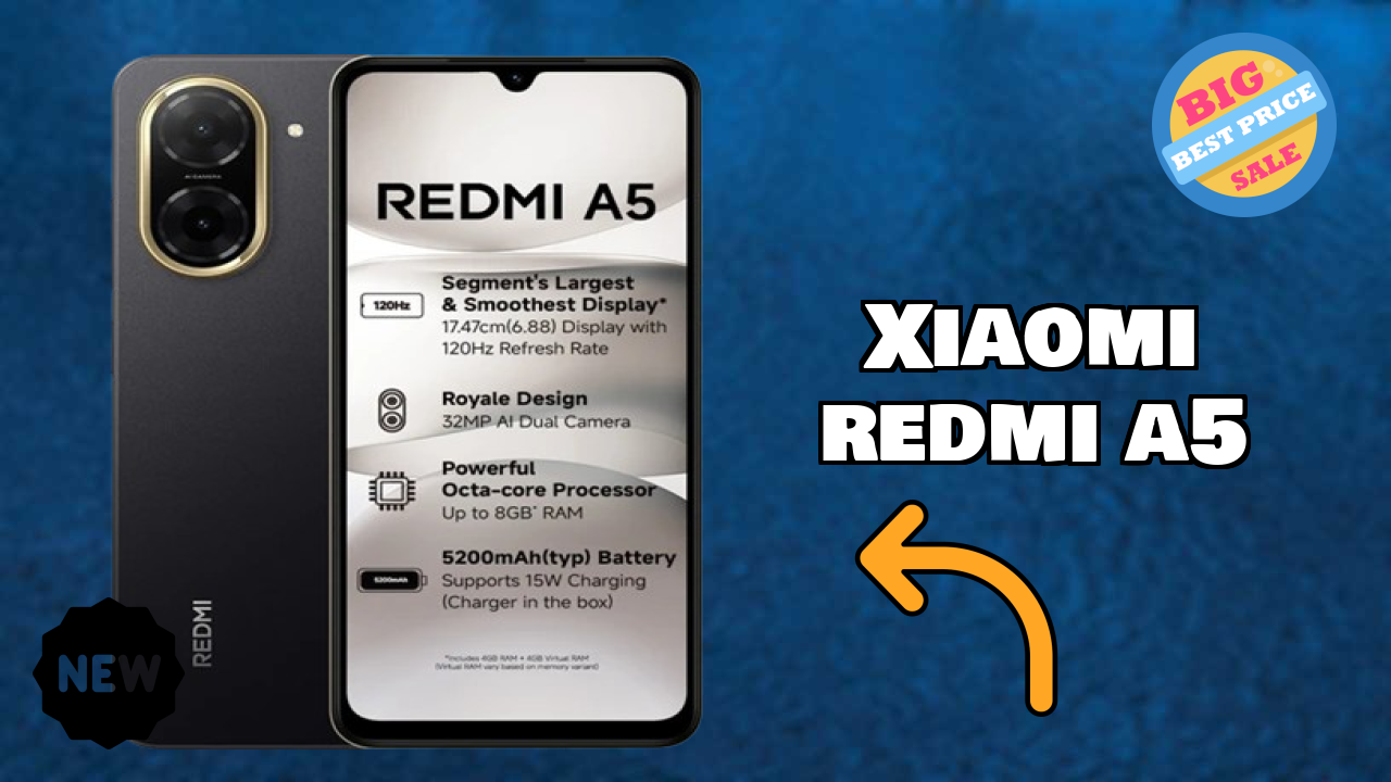 Xiaomi Redmi A5 at ₹6,099 - Best Deal Available Right Now