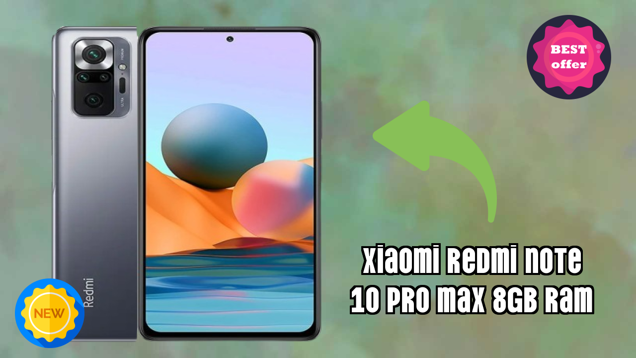 Xiaomi Redmi Note 10 Pro Max 8GB RAM - Best Phone Under ₹22,999 in India Right Now
