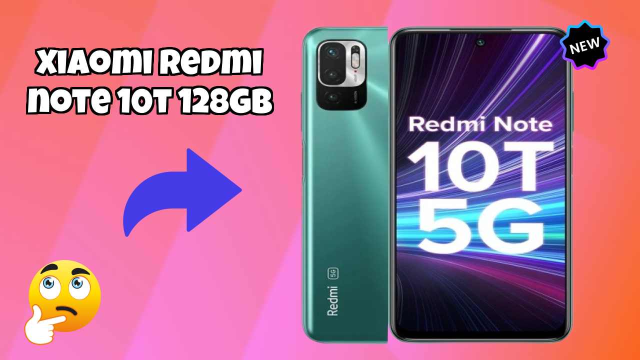 Xiaomi Redmi Note 10T 128GB Display Size: 6.5 Inches (16.51 Cm) Screen Quality