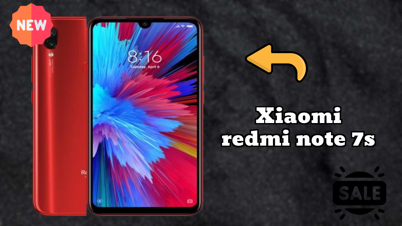Xiaomi Redmi Note 7S Display Analysis: 6.3 Inches (16 Cm) Screen